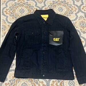 Caterpillar black denim jacket